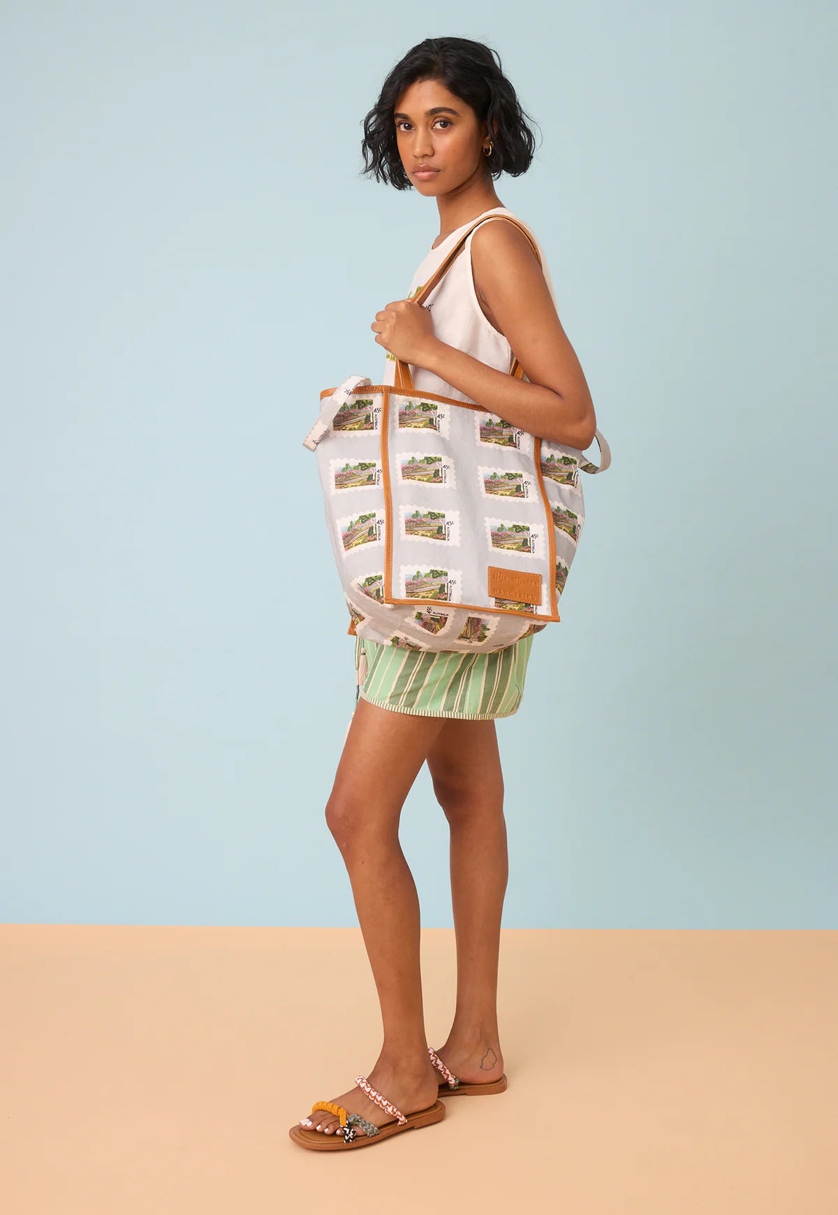 Nancybird Postage Stamp Tote