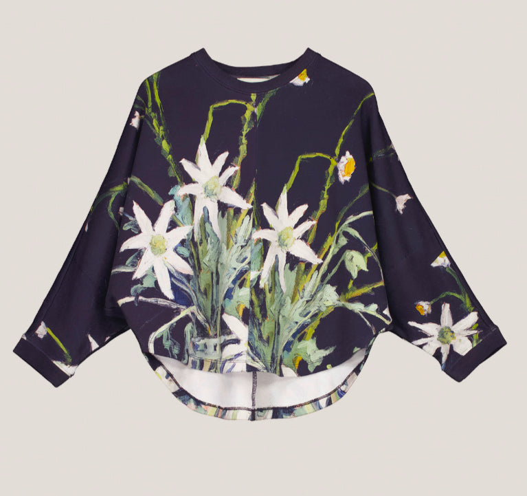 Nancybird Dahlia Batwing Sweater - Still Life