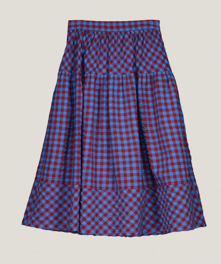 Nancybird Leni Skirt - Dusk Check