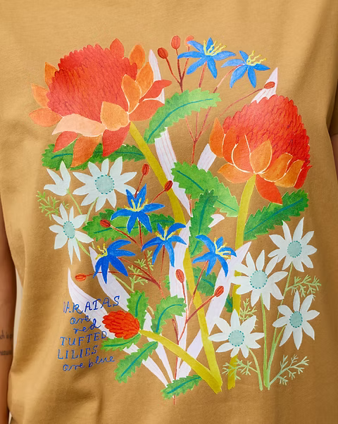 Togetherness Cotton Tee - Waratahs are Red