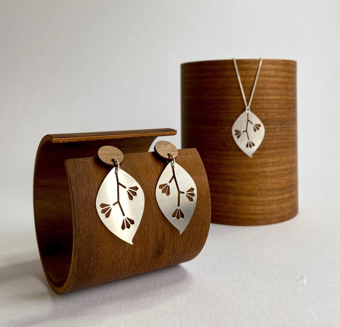 Go Do Good Stud Earrings - Gum Leaves