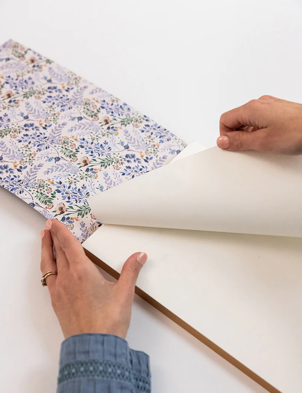 Bespoke Letterpress - Bluebuds Notepad Jumbo Jotter