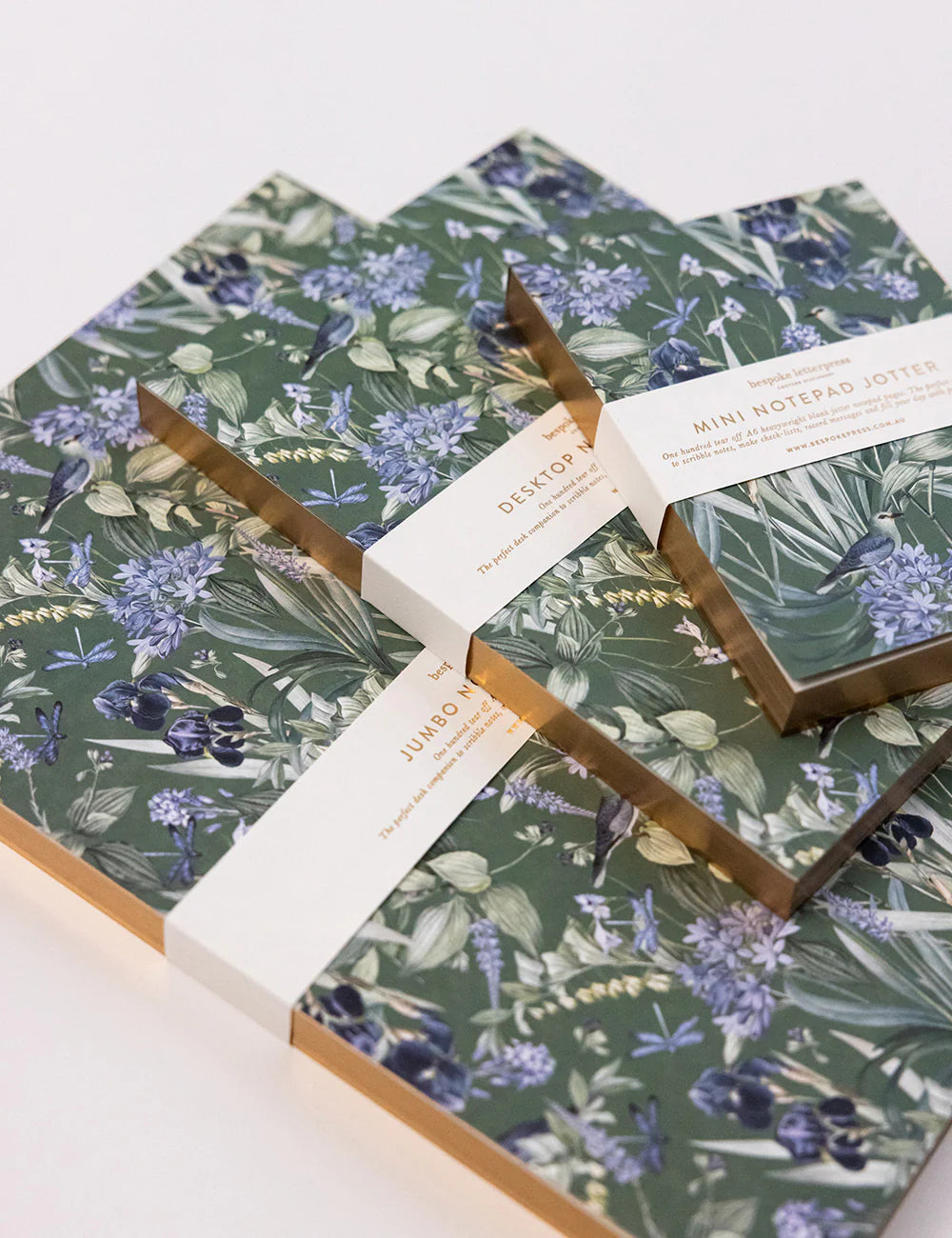 Bespoke Letterpress - Indigo Haven Notepad Mini Jotter