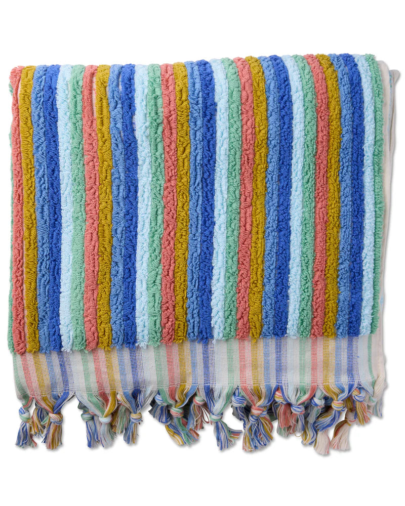 Kip and Co Madeira Stripe Turkish Bath Towel