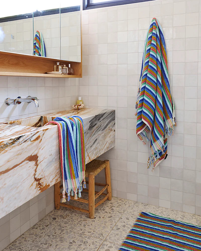 Kip and Co Madeira Stripe Turkish Bath Towel