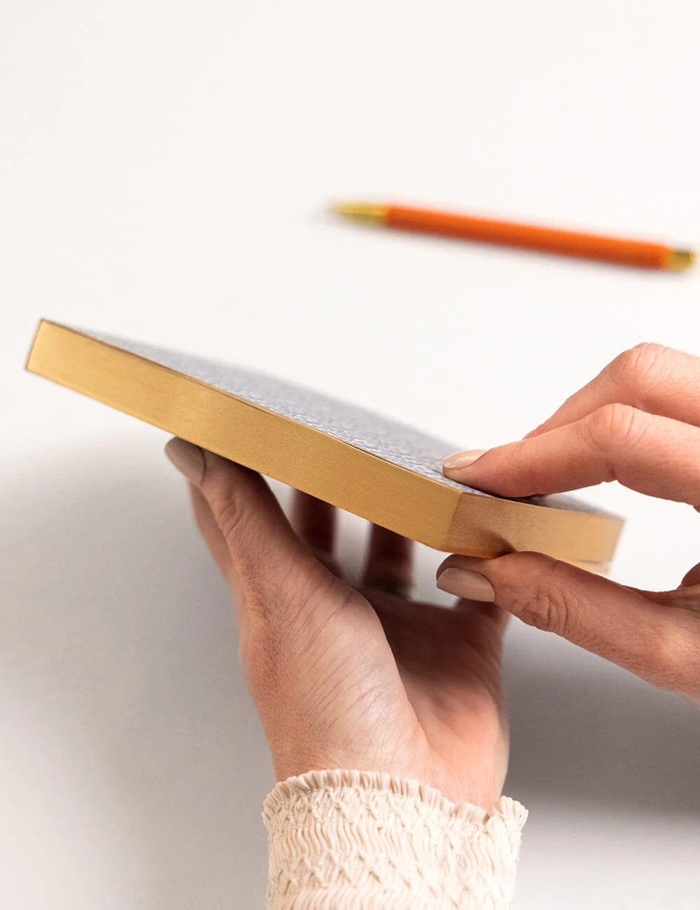 Bespoke Letterpress - Frost Bramble Notepad Mini Jotter
