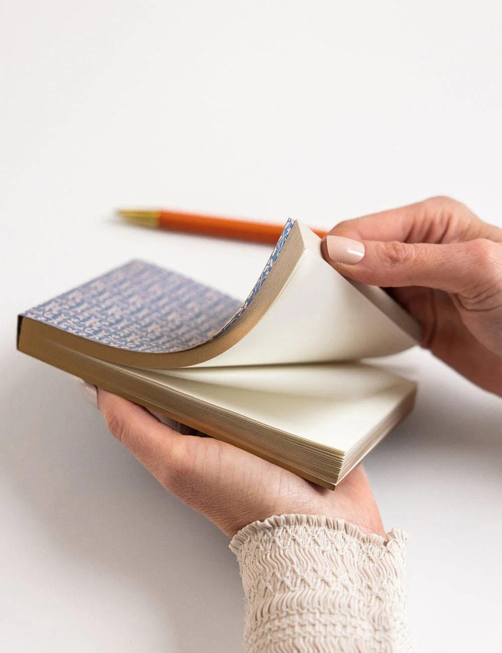 Bespoke Letterpress - Frost Bramble Notepad Mini Jotter