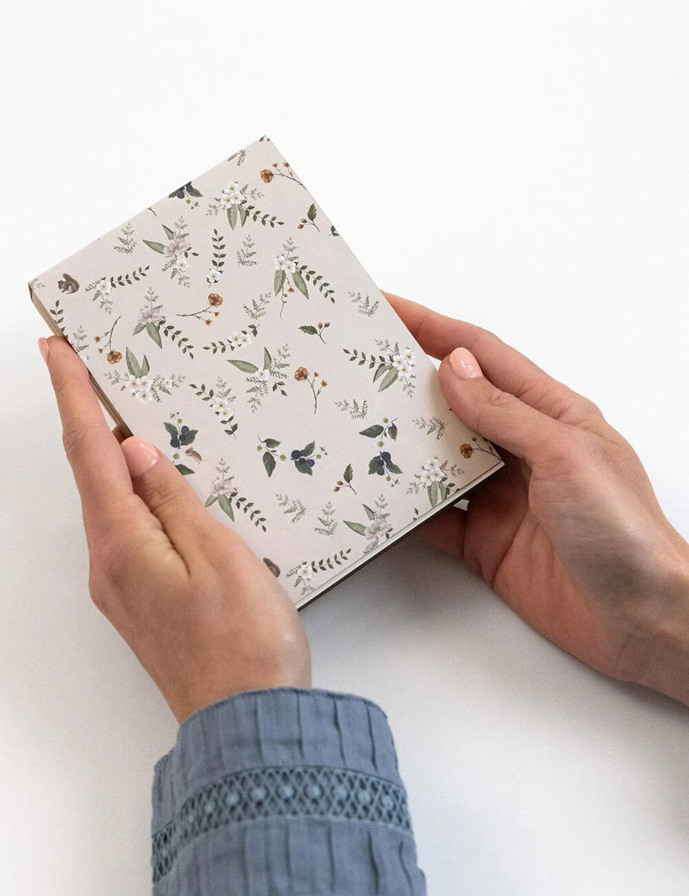 Bespoke Letterpress - Button Fern Notepad Mini Jotter