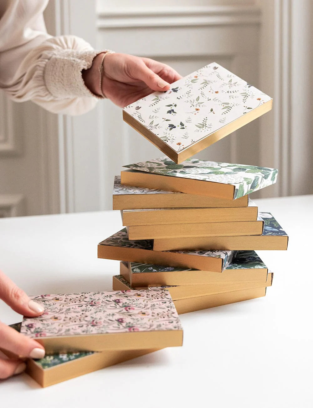 Bespoke Letterpress - Button Fern Notepad Mini Jotter