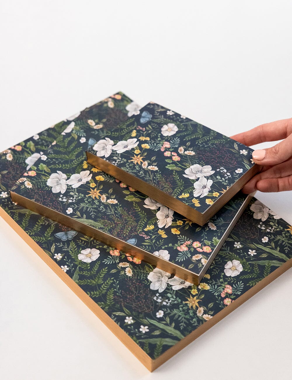 Bespoke Letterpress - Dusk in Bloom Notepad Mini Jotter