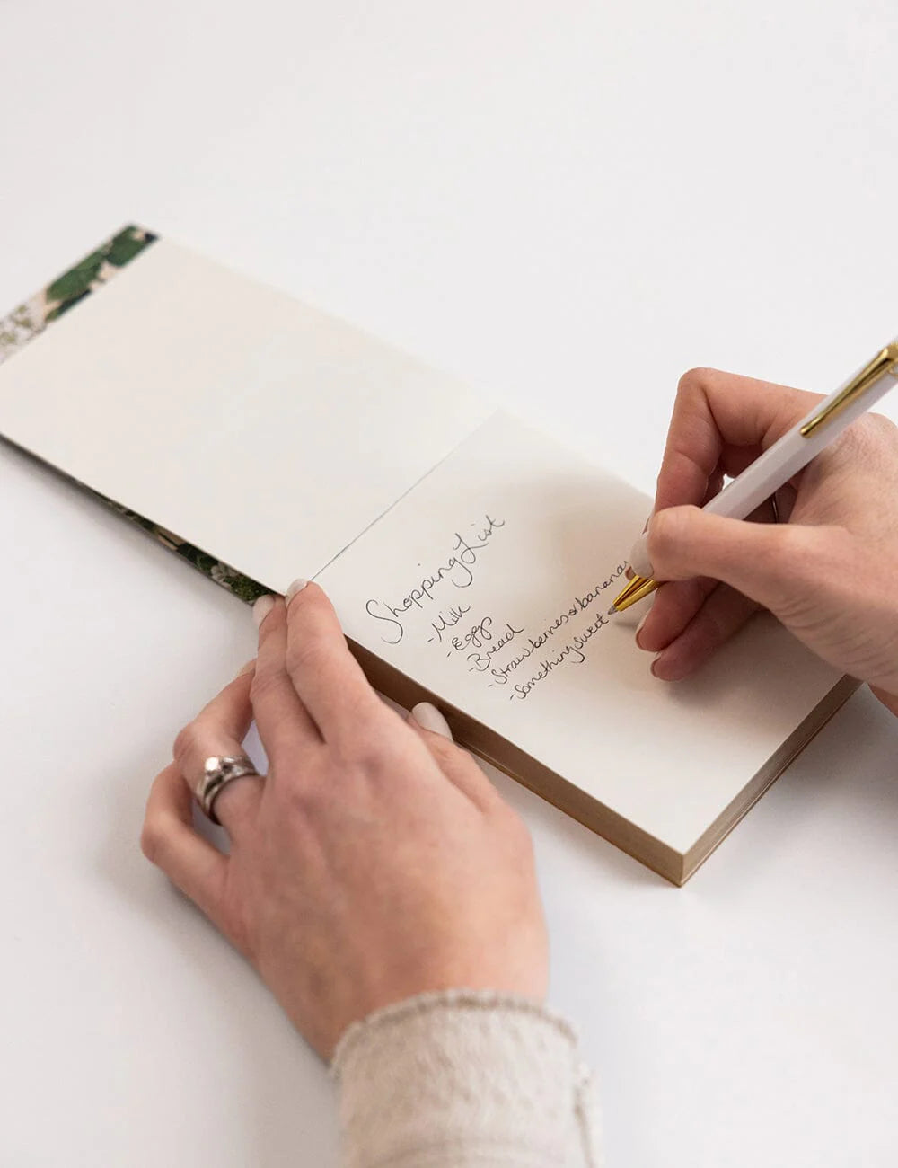 Bespoke Letterpress - Hydrangea Notepad Mini Jotter