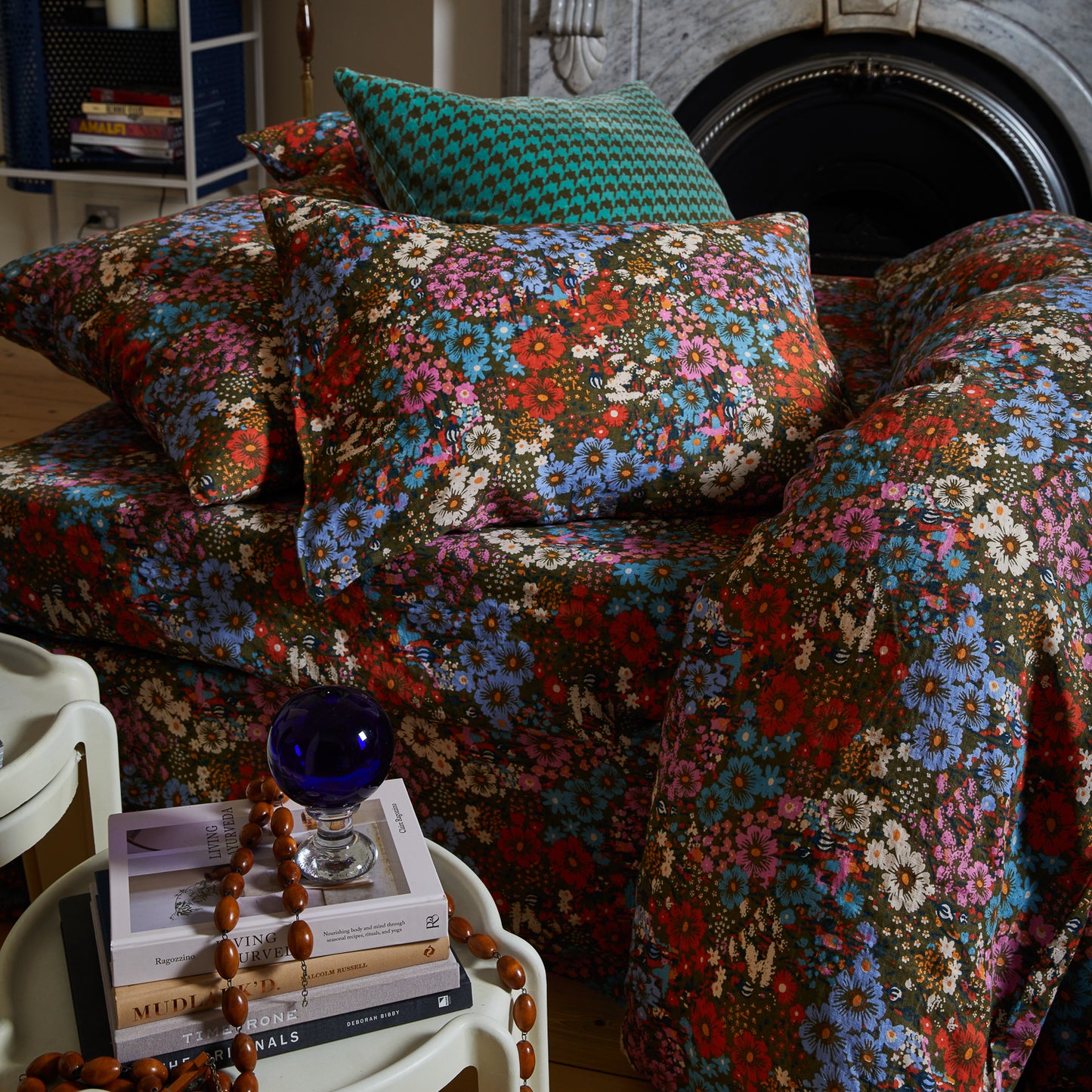Sage and Clare - Meadow Linen Quilt Cover