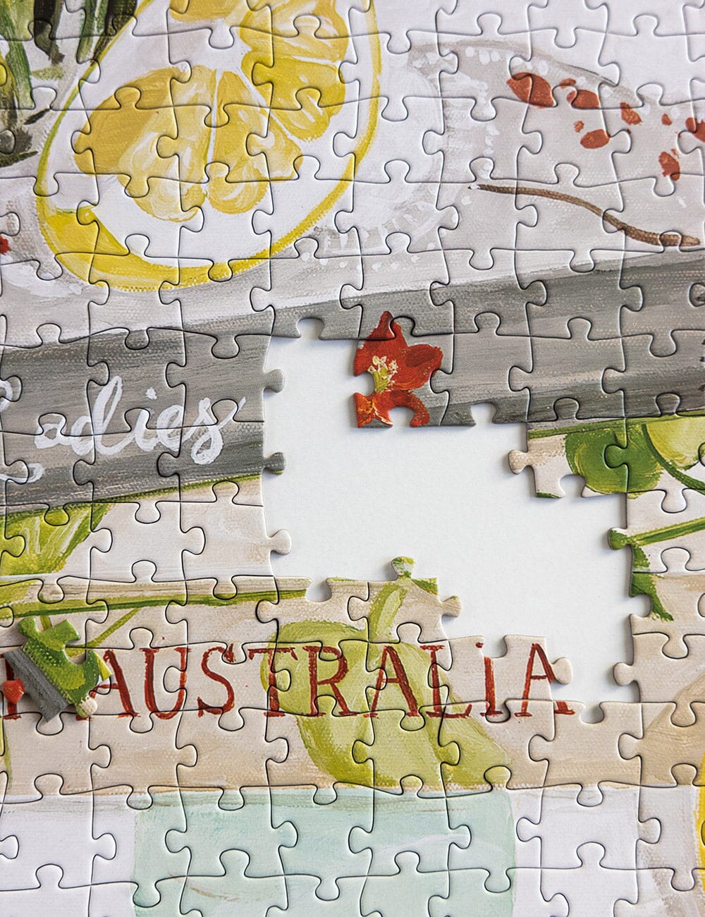 Bespoke 1000 Piece Jigsaw Puzzle - Native Wildflowers