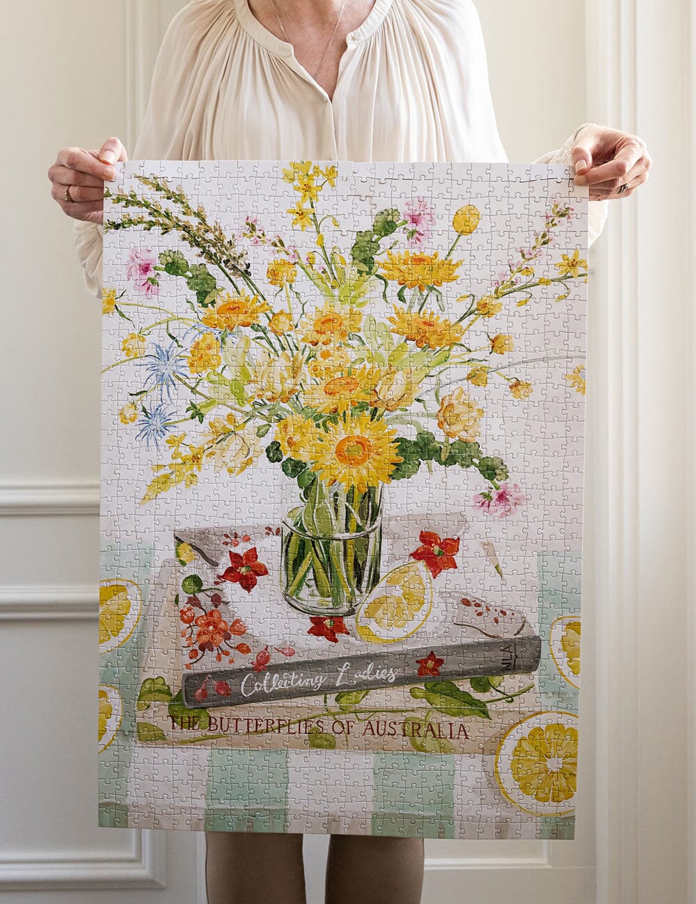 Bespoke 1000 Piece Jigsaw Puzzle - Native Wildflowers