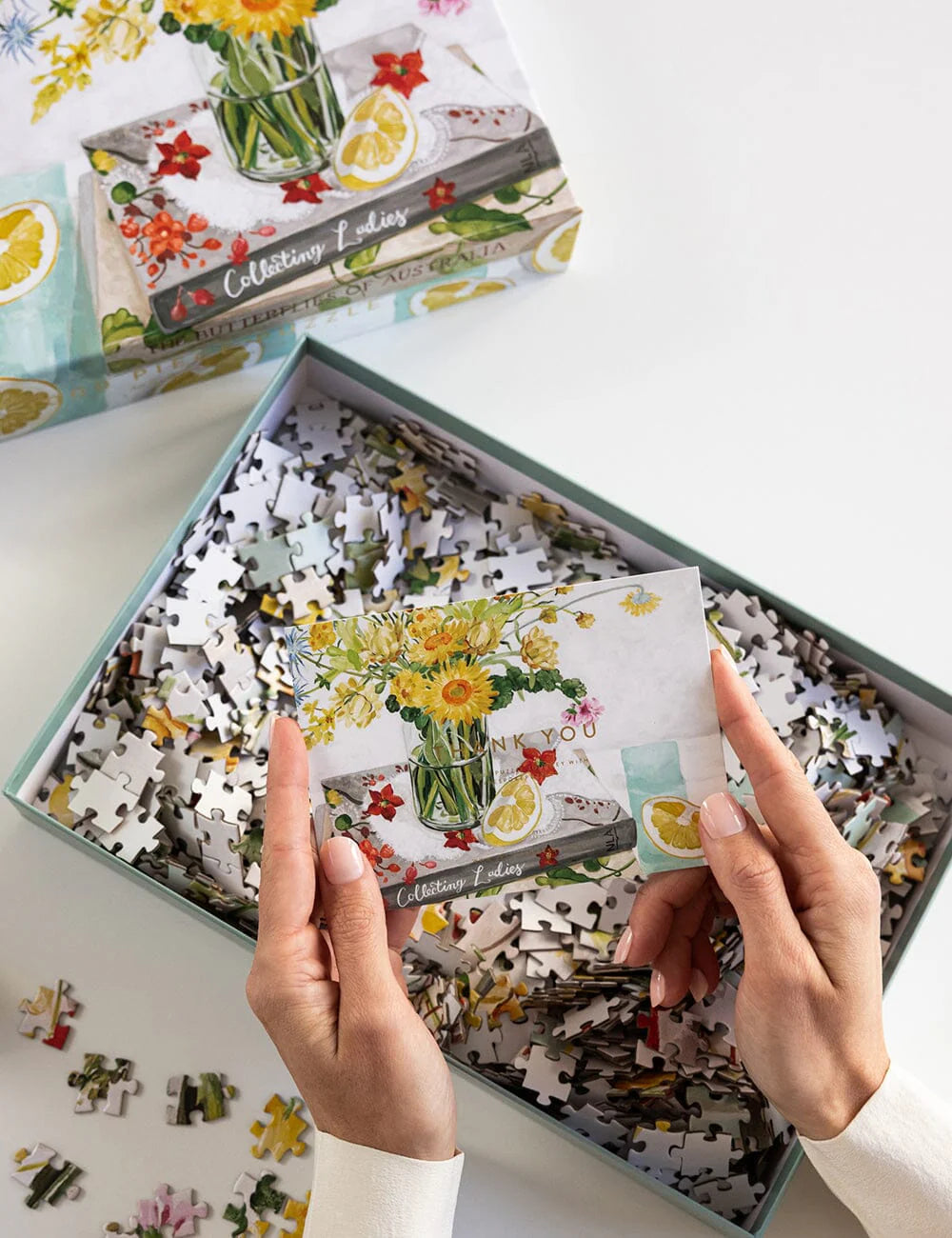 Bespoke 1000 Piece Jigsaw Puzzle - Native Wildflowers