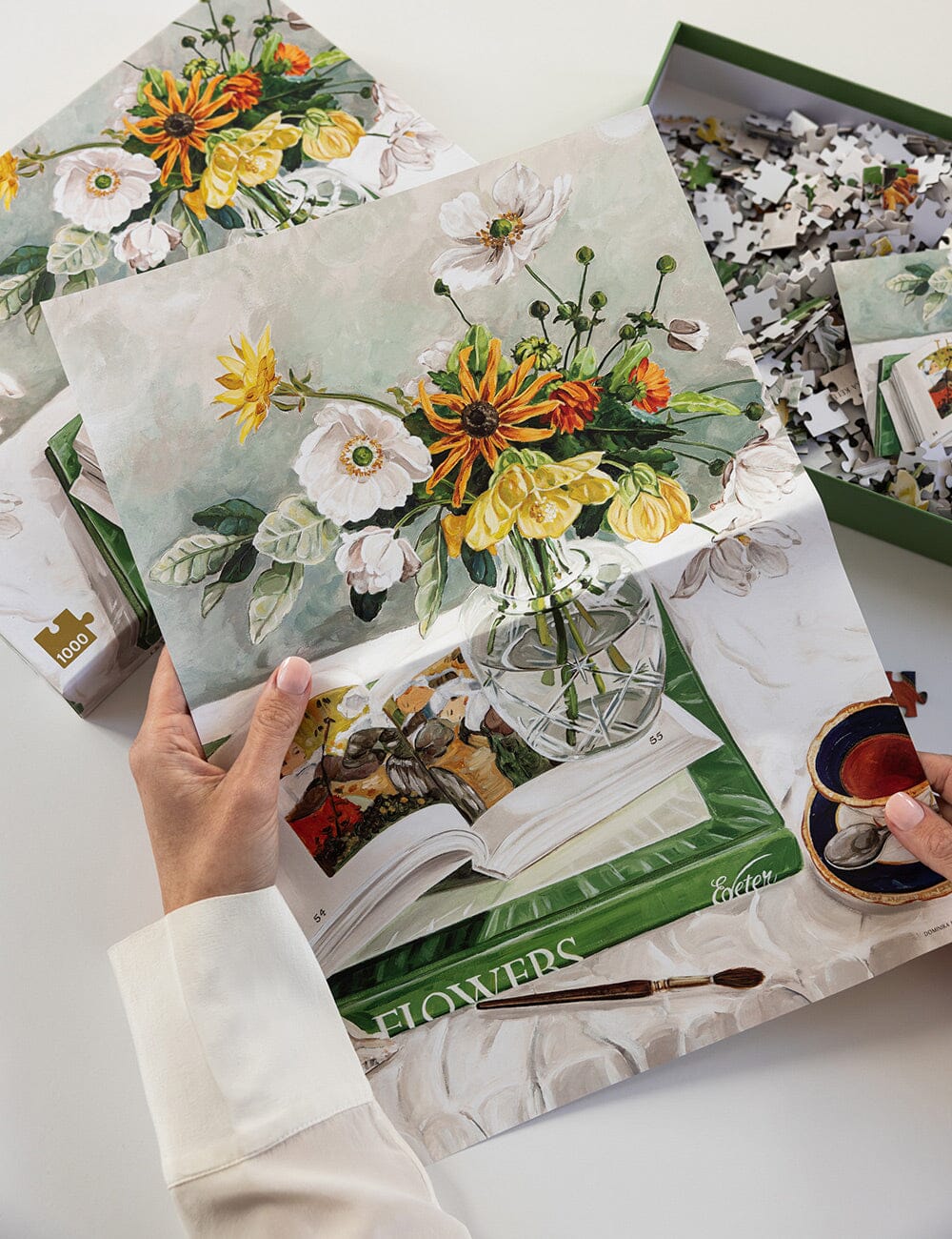 Bespoke 1000 Piece Jigsaw Puzzle - April Blooms