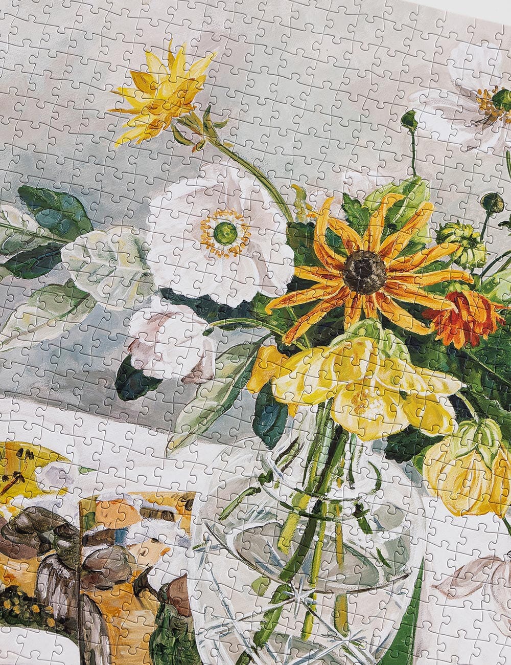 Bespoke 1000 Piece Jigsaw Puzzle - April Blooms