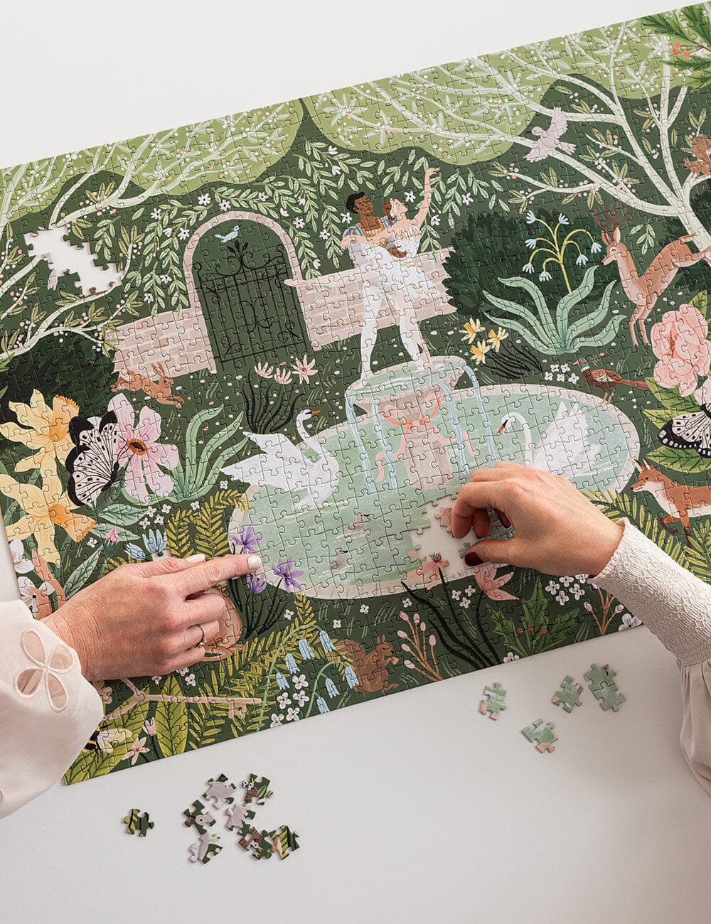 Bespoke 1000 Piece Jigsaw Puzzle - Secret Garden