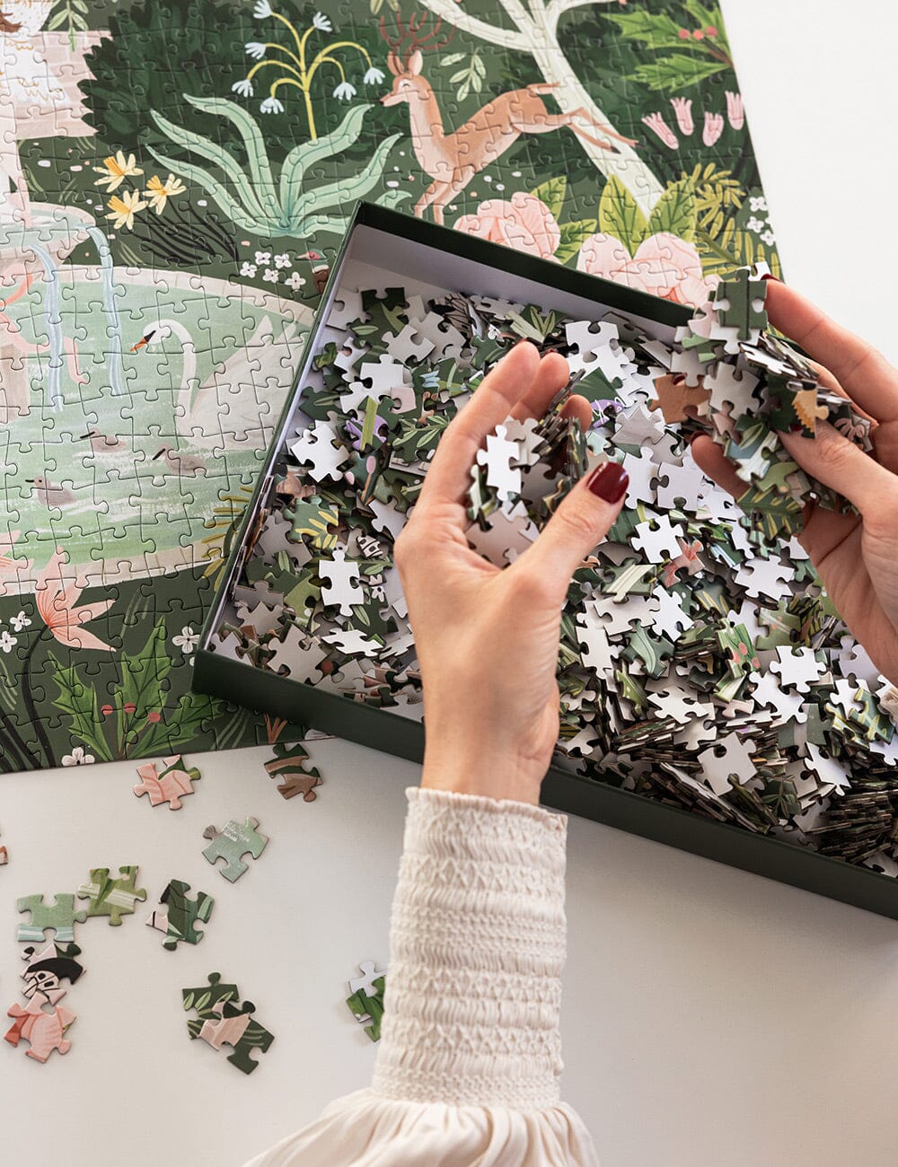 Bespoke 1000 Piece Jigsaw Puzzle - Secret Garden