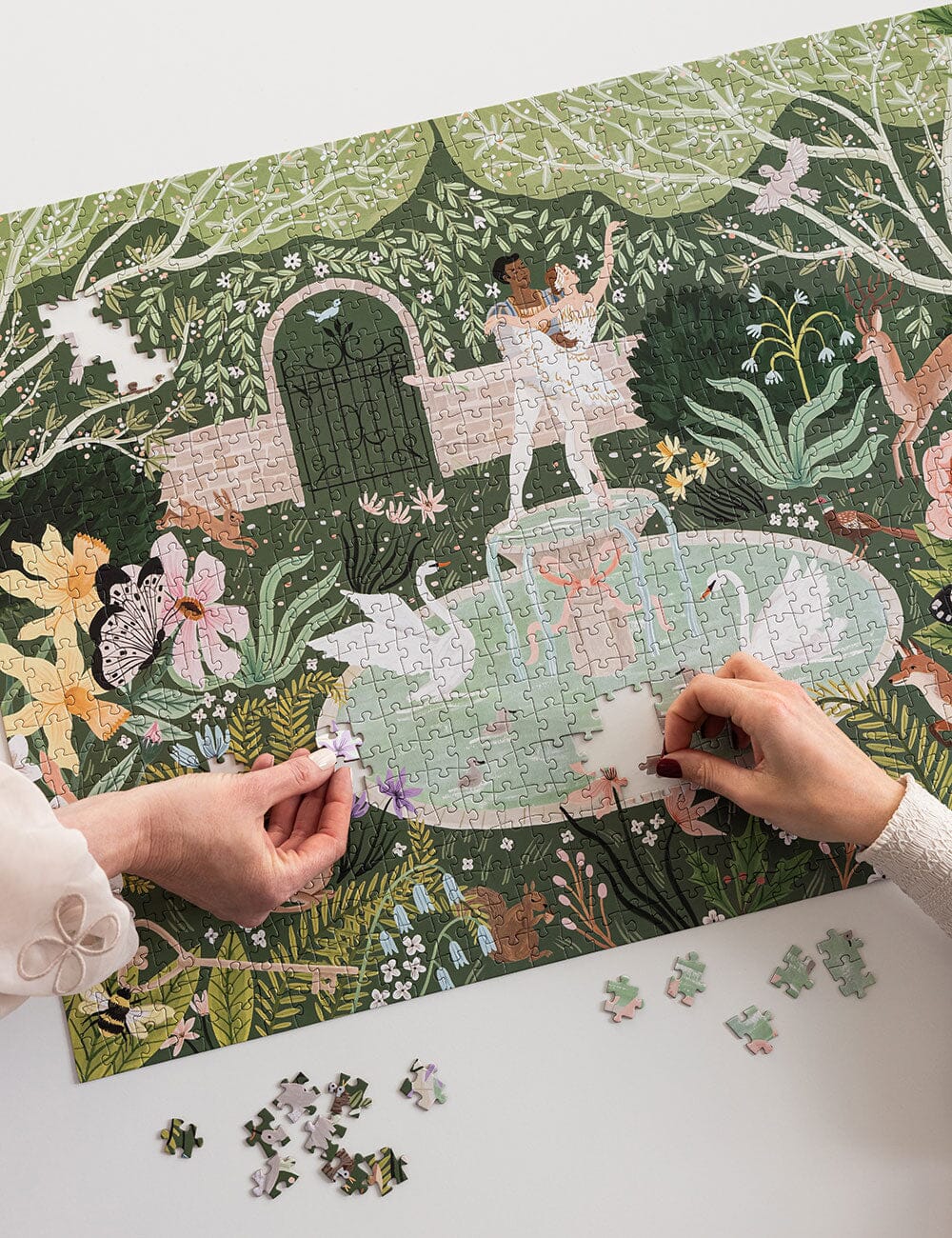 Bespoke 1000 Piece Jigsaw Puzzle - Secret Garden