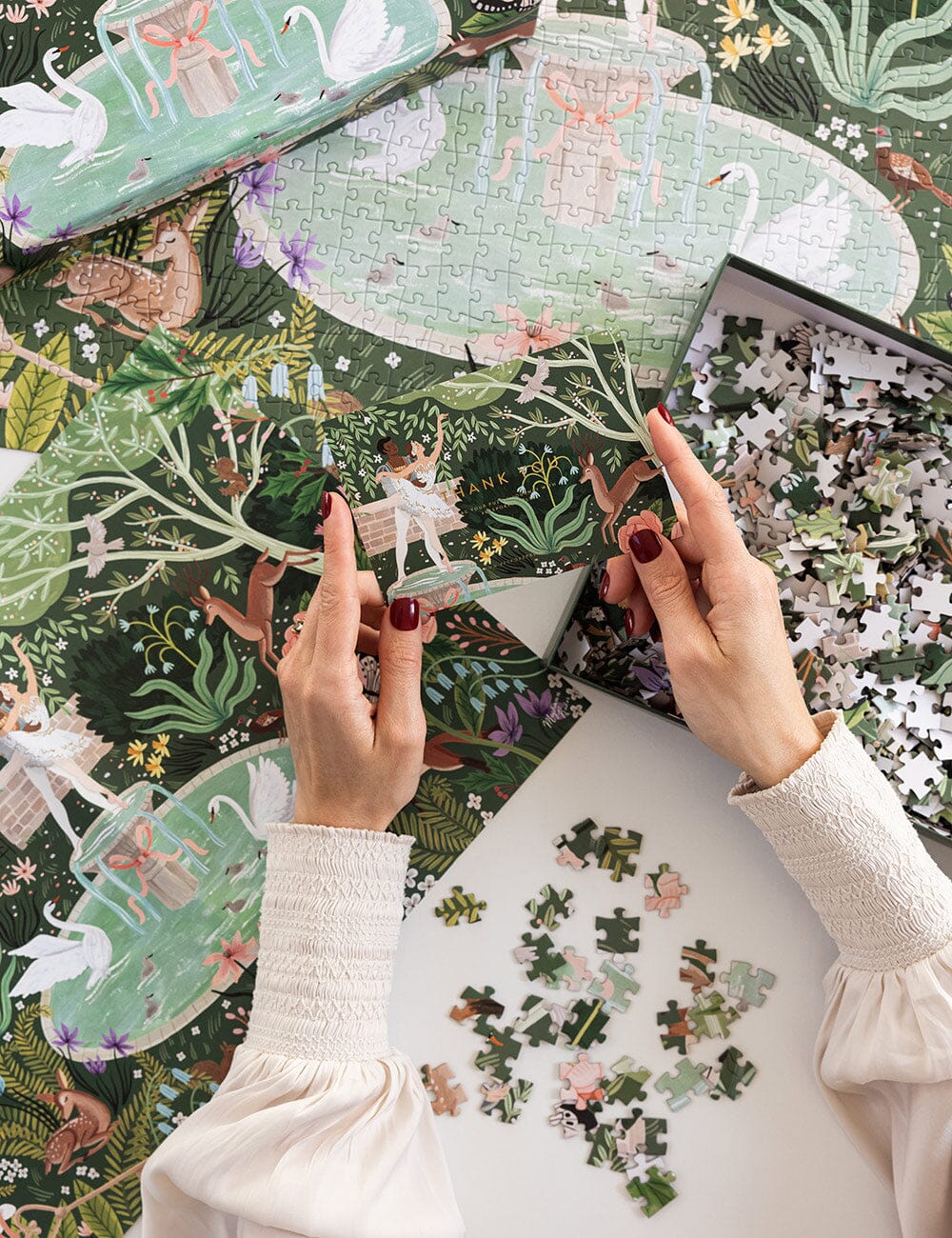 Bespoke 1000 Piece Jigsaw Puzzle - Secret Garden