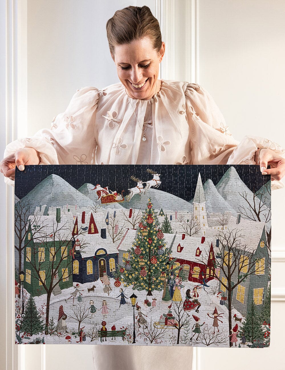 Bespoke 1000 Piece Jigsaw Puzzle - The Christmas Village