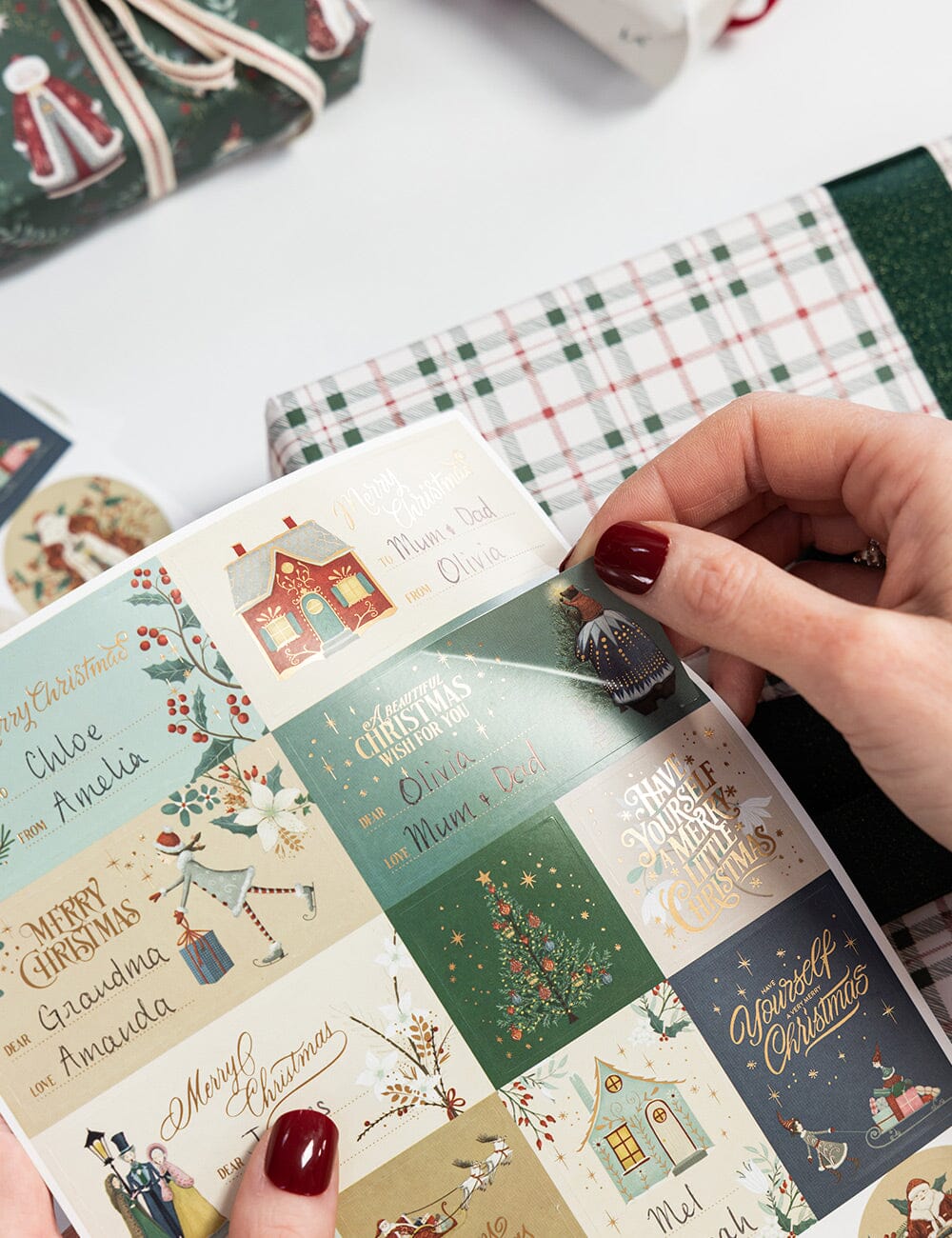 Bespoke Sticker Pack - The Christmas Village