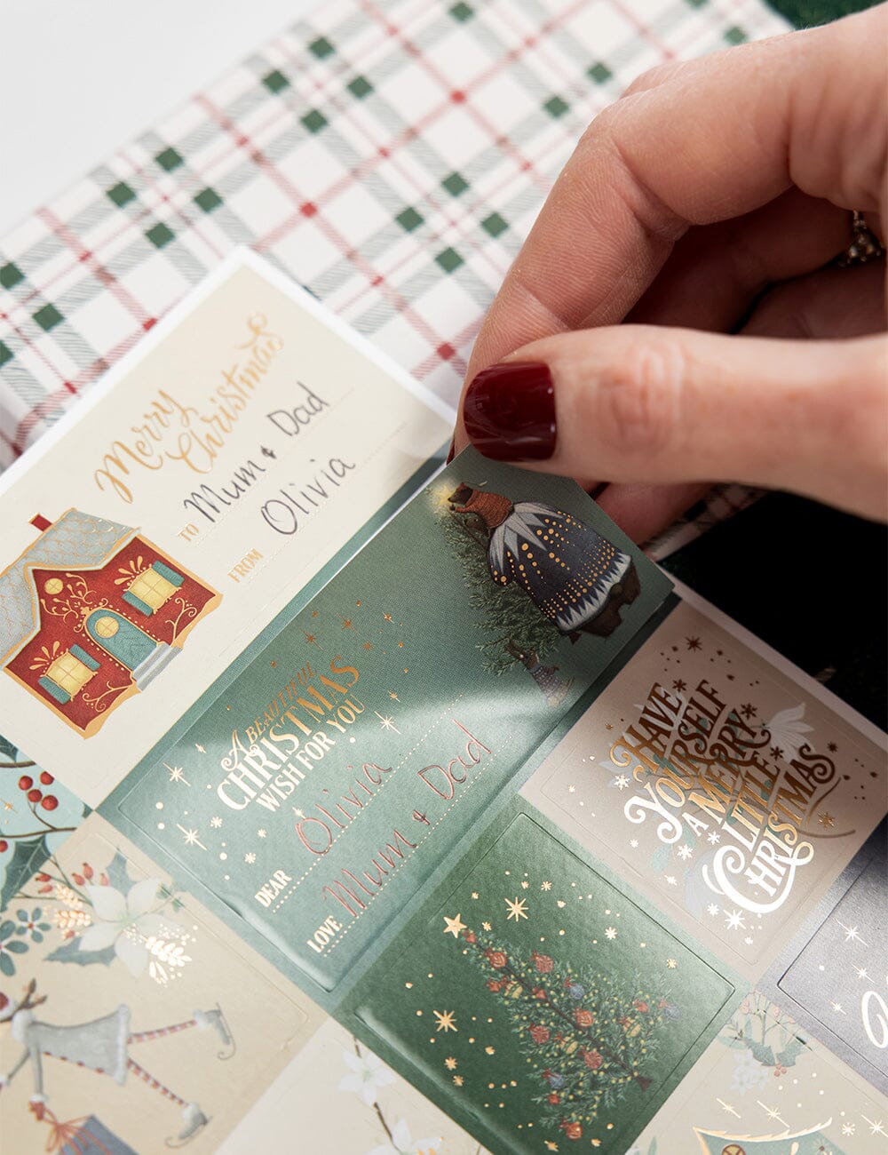 Bespoke Sticker Pack - The Christmas Village