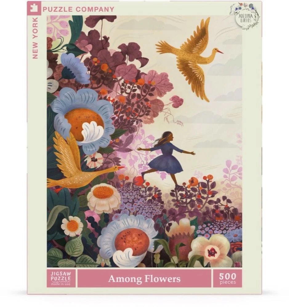 NYPC 500pc Puzzle - Among Flowers