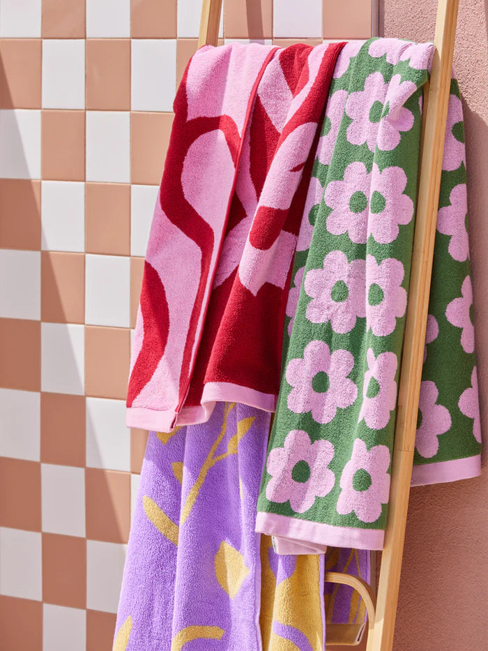 Mosey Me Floral Dreams Bath Sheet