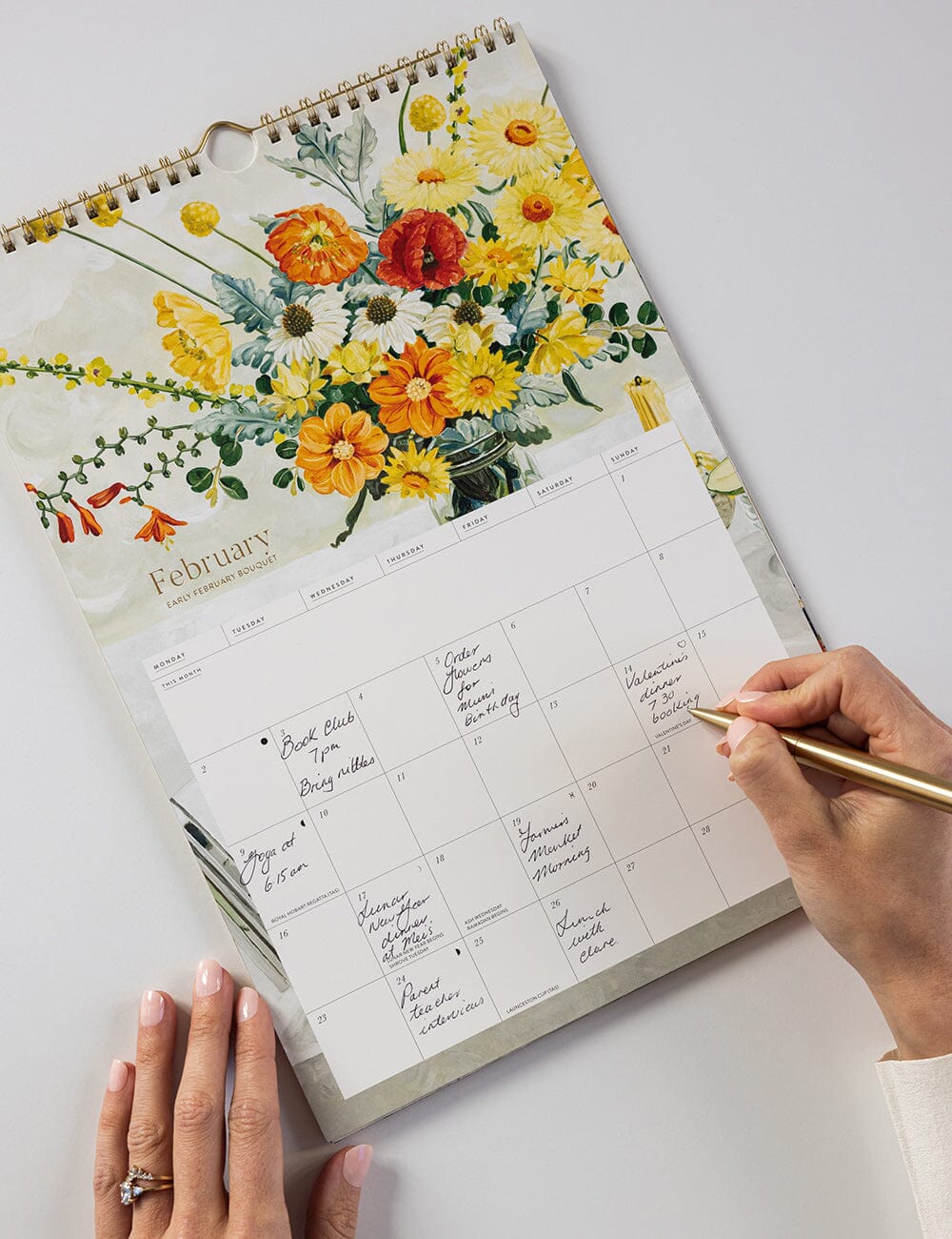 Bespoke Monthly Wall Calendar 2026