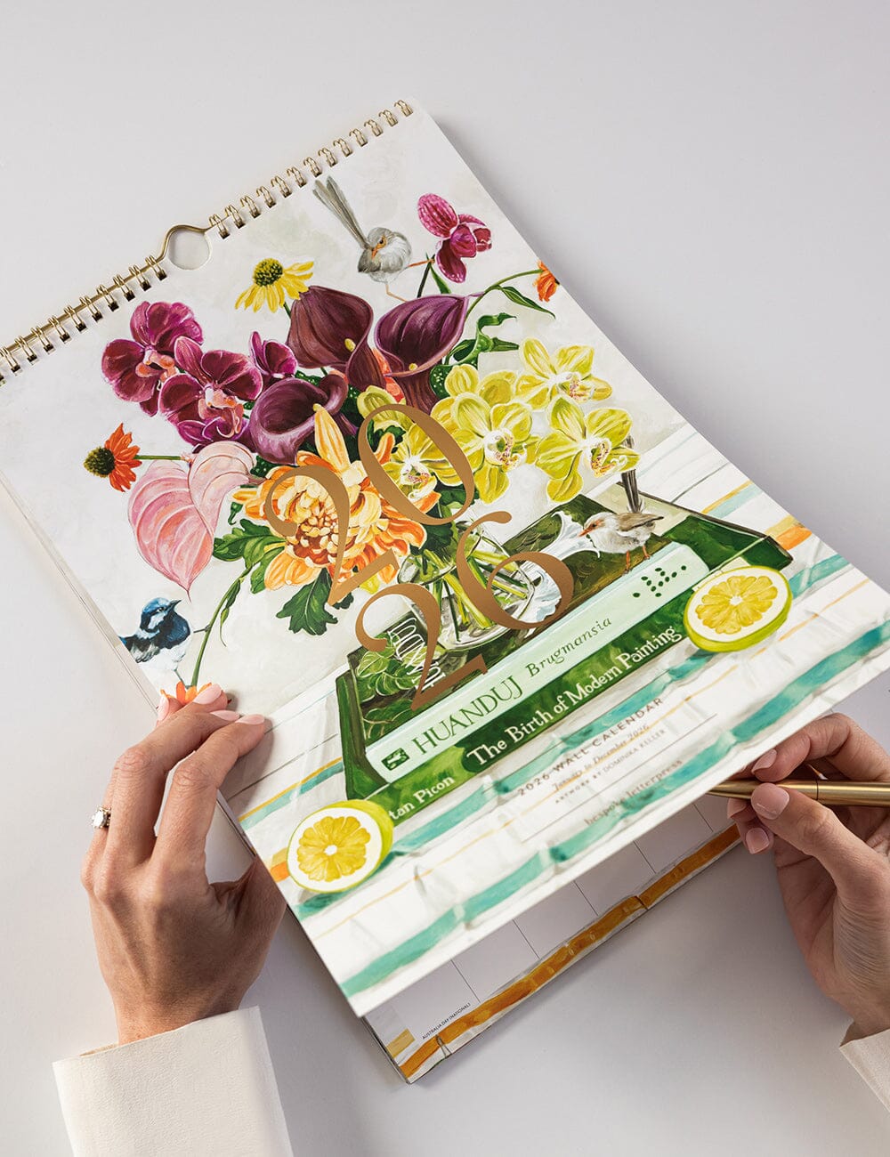 Bespoke Monthly Wall Calendar 2026