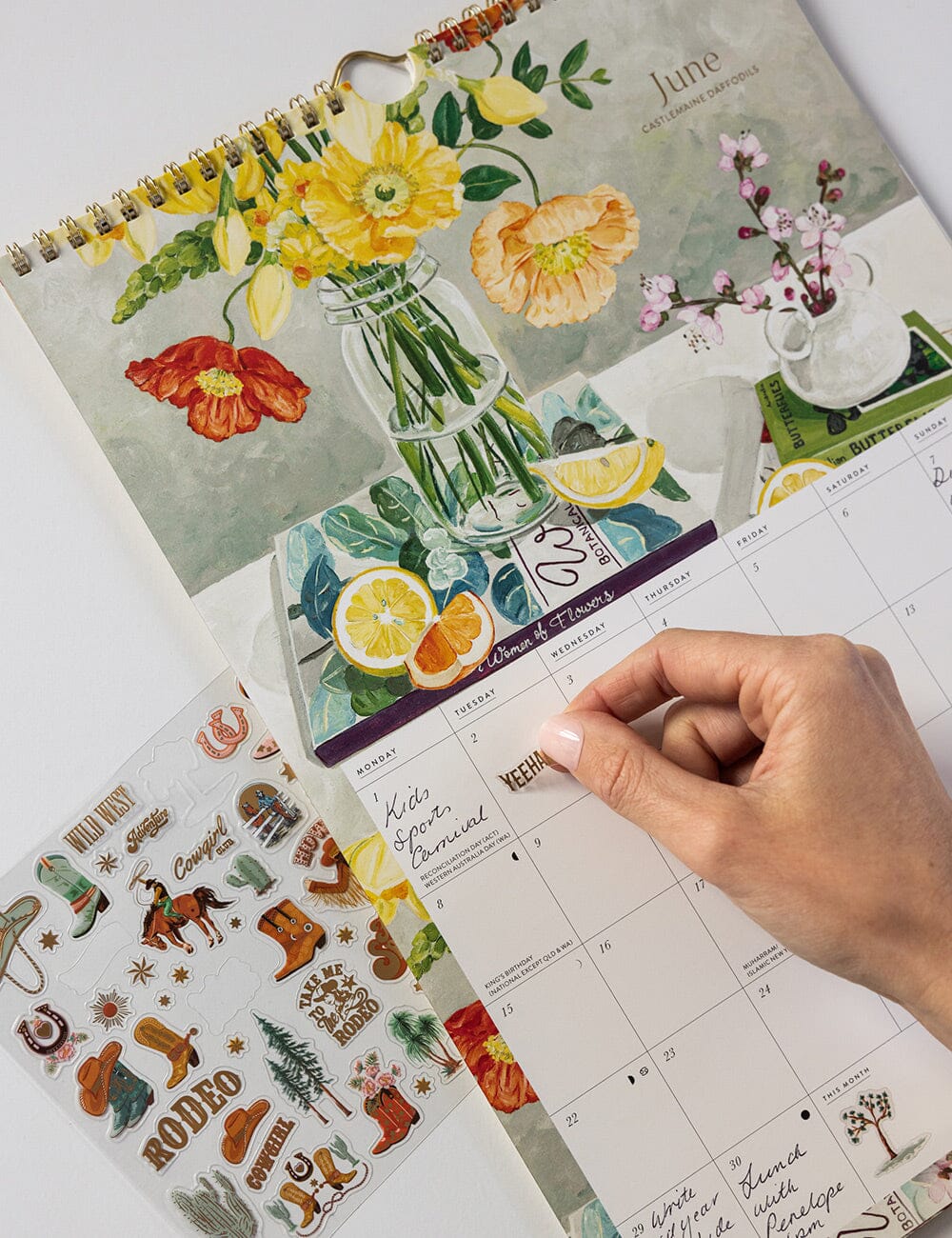Bespoke Monthly Wall Calendar 2026