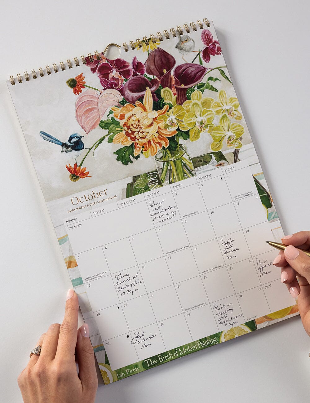 Bespoke Monthly Wall Calendar 2026