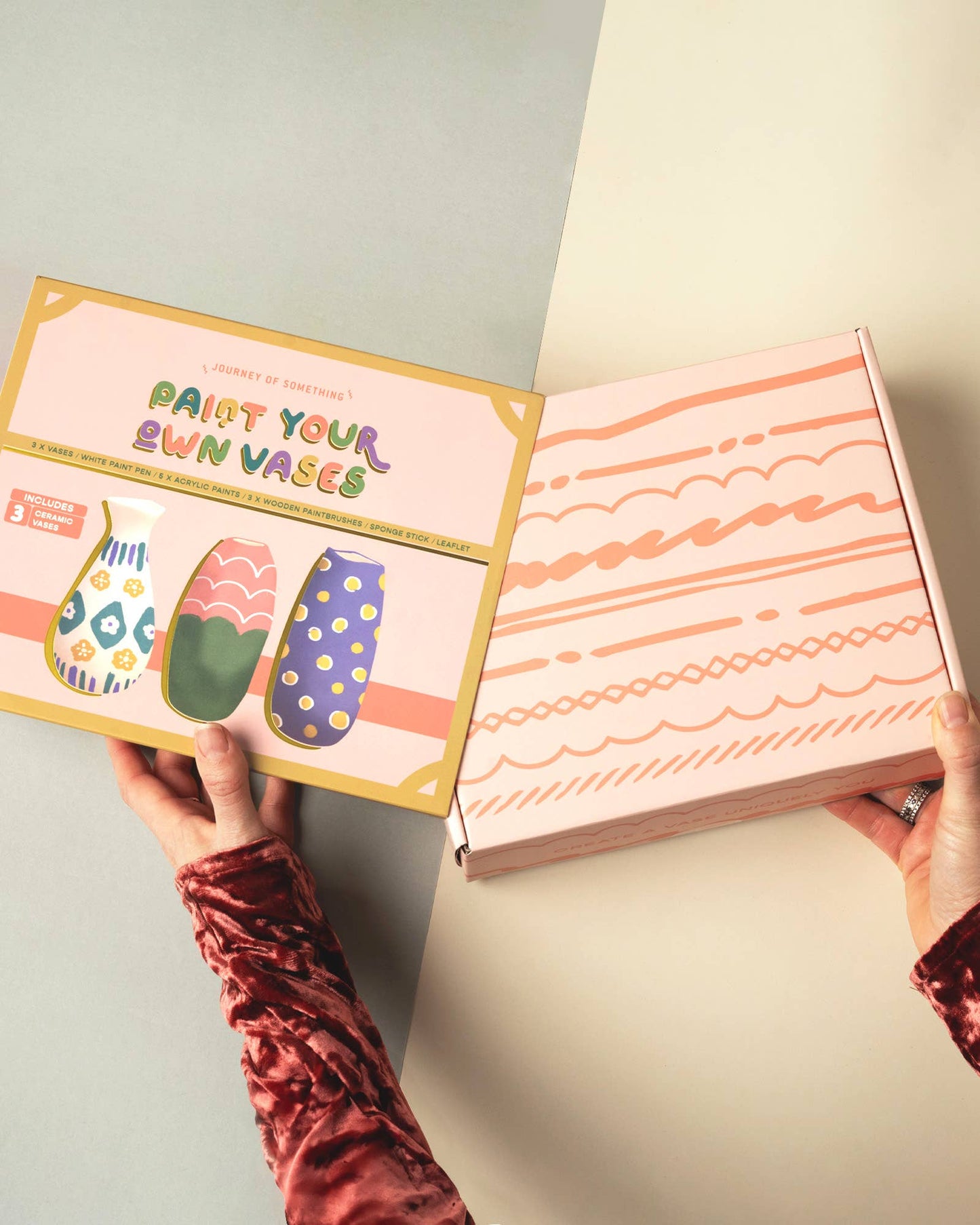 Paint Your Own Vases Kit