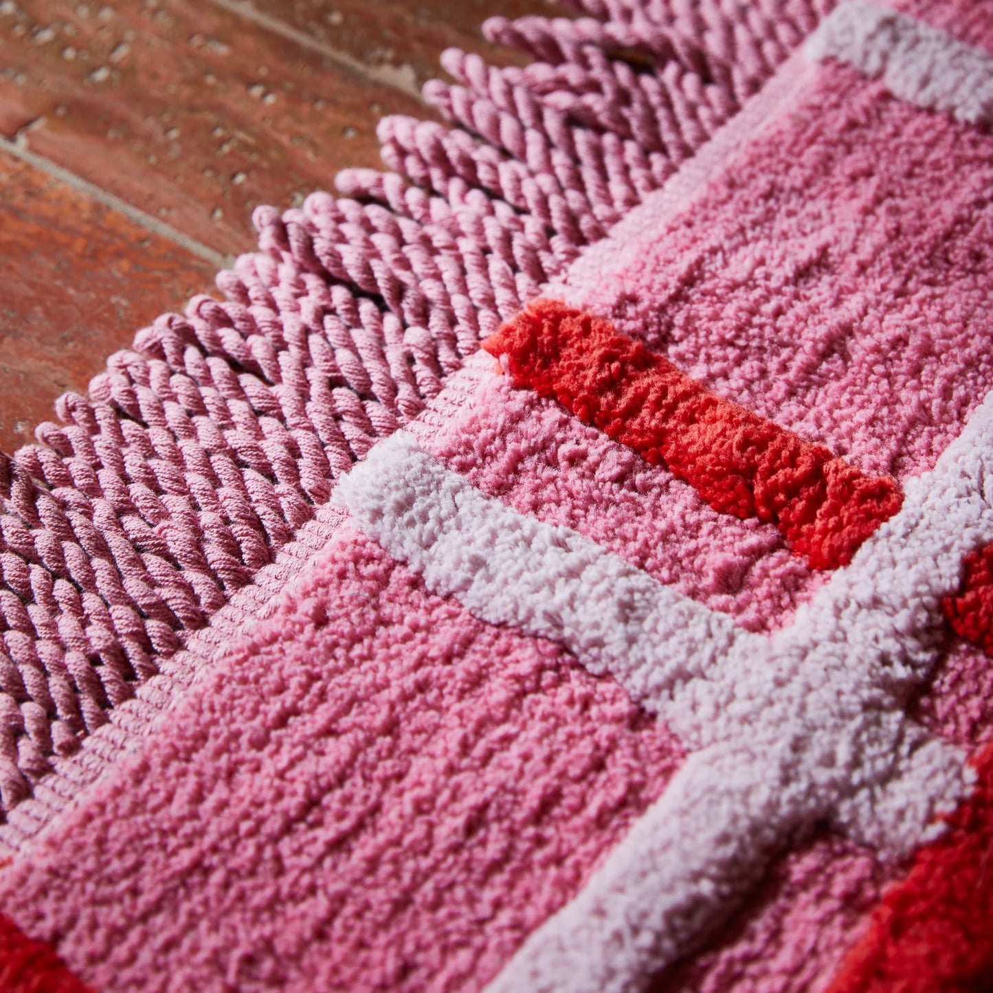 Sage x Clare Karina Bath Mat - Rosewood