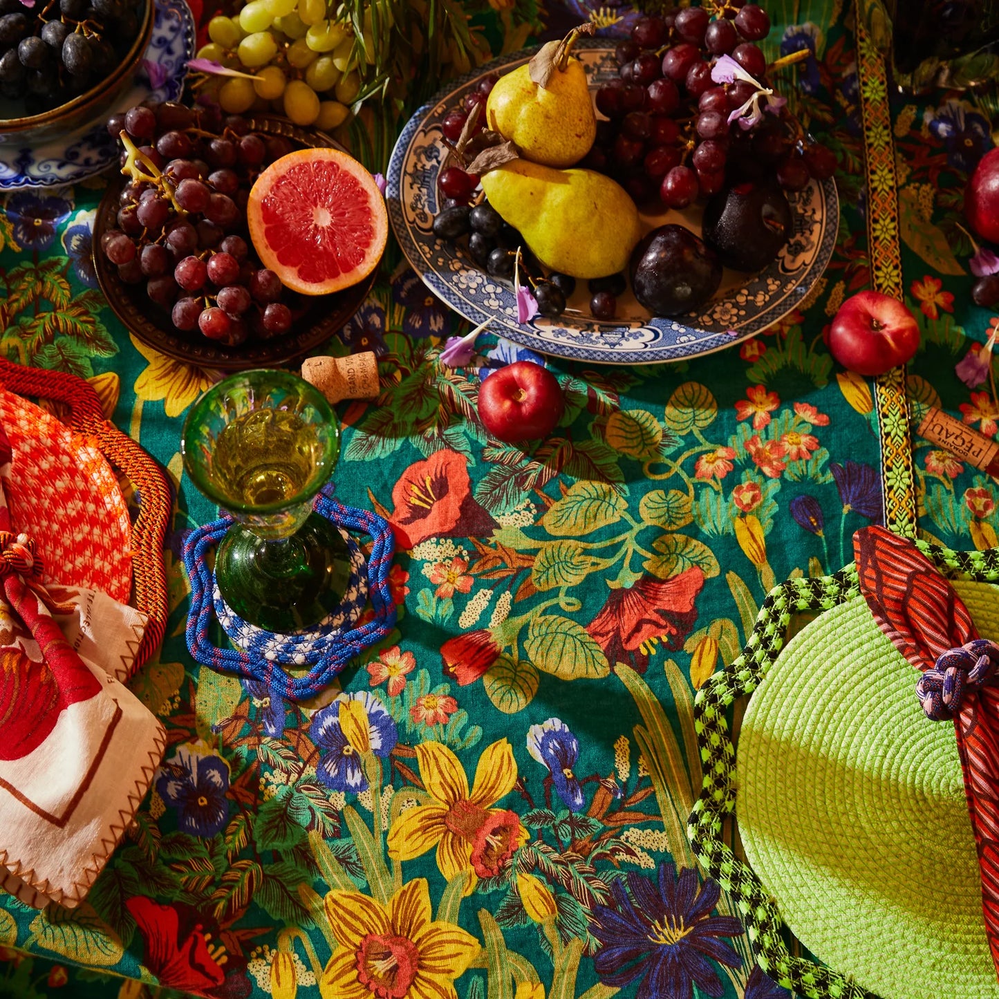 Sage x Clare Babette Tablecloth - ROUND