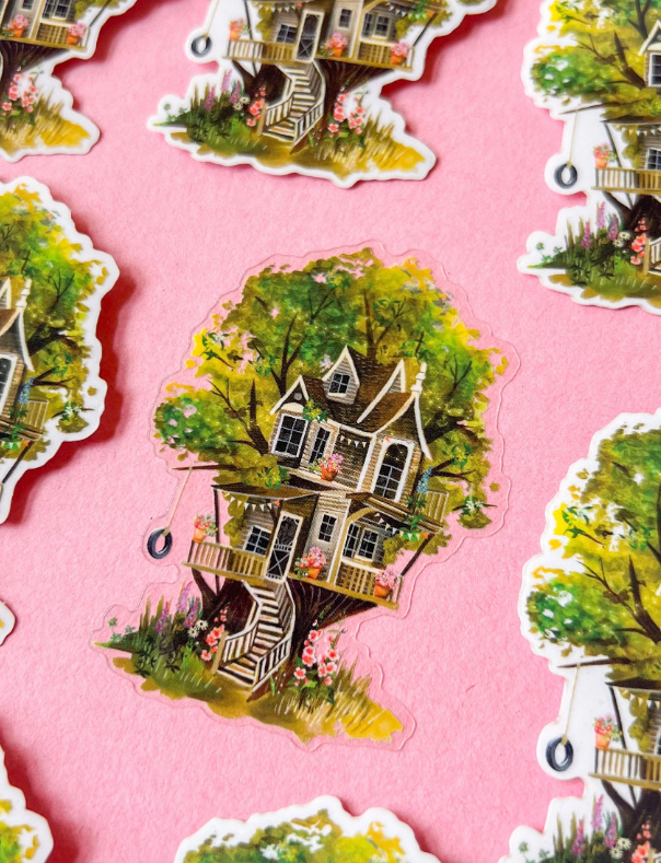 Katie Daisy ‘Treehouse’ Sticker