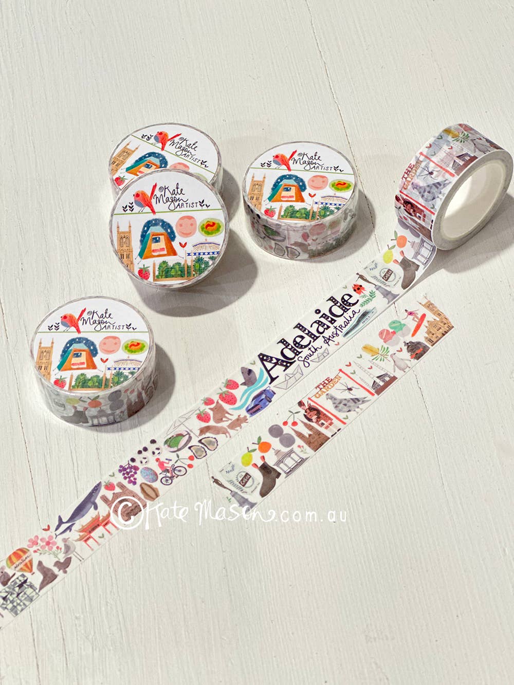 Adelaide South Australia Icons WASHI TAPE