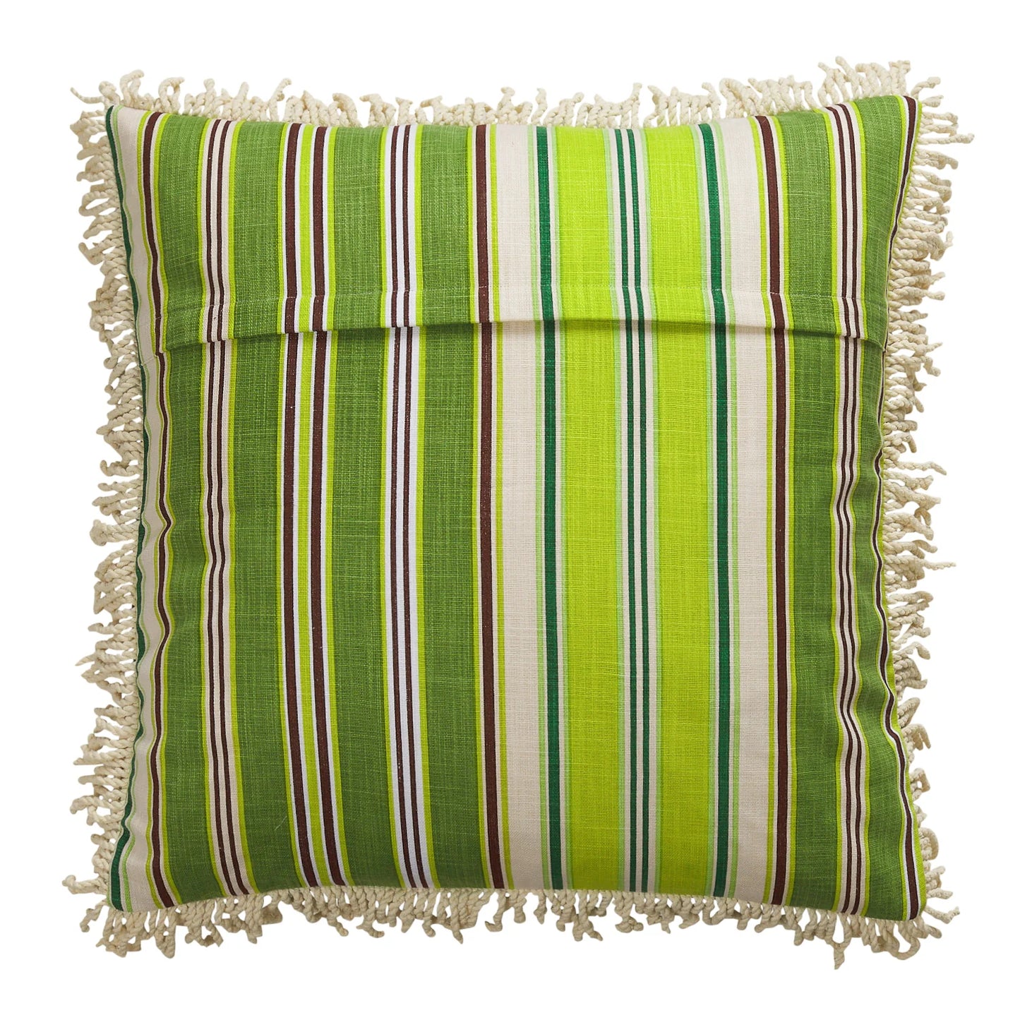 Sage and Clare Margaret Fringe Cushion - La Palma