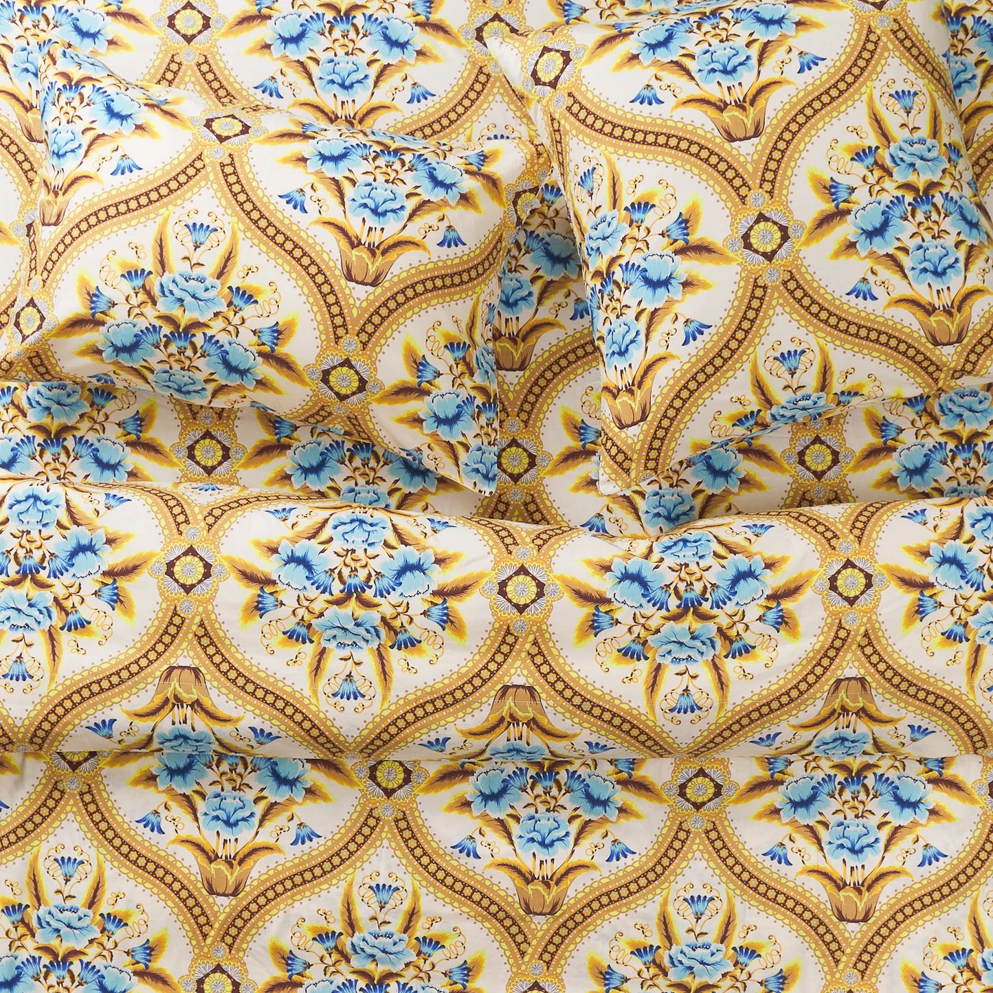 Sage and Clare Margaret European Pillowcases - Clay