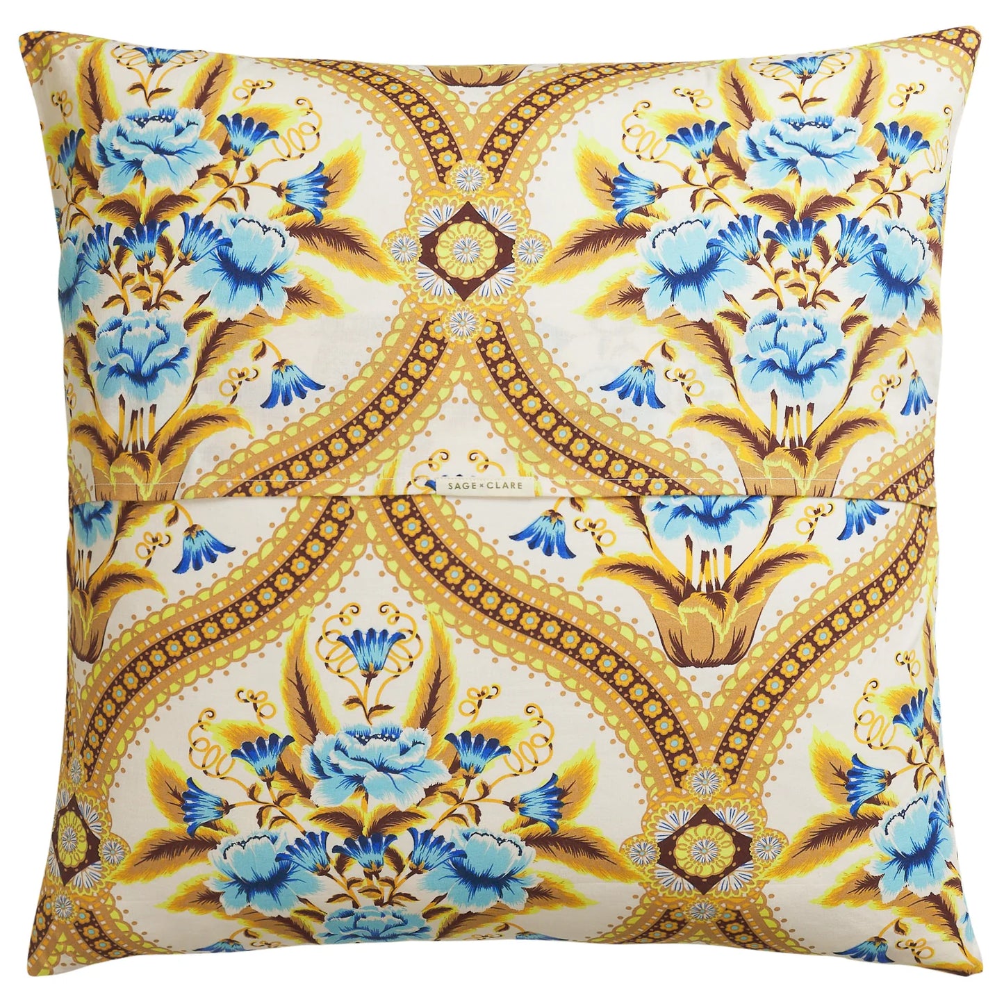 Sage and Clare Margaret European Pillowcases - Clay