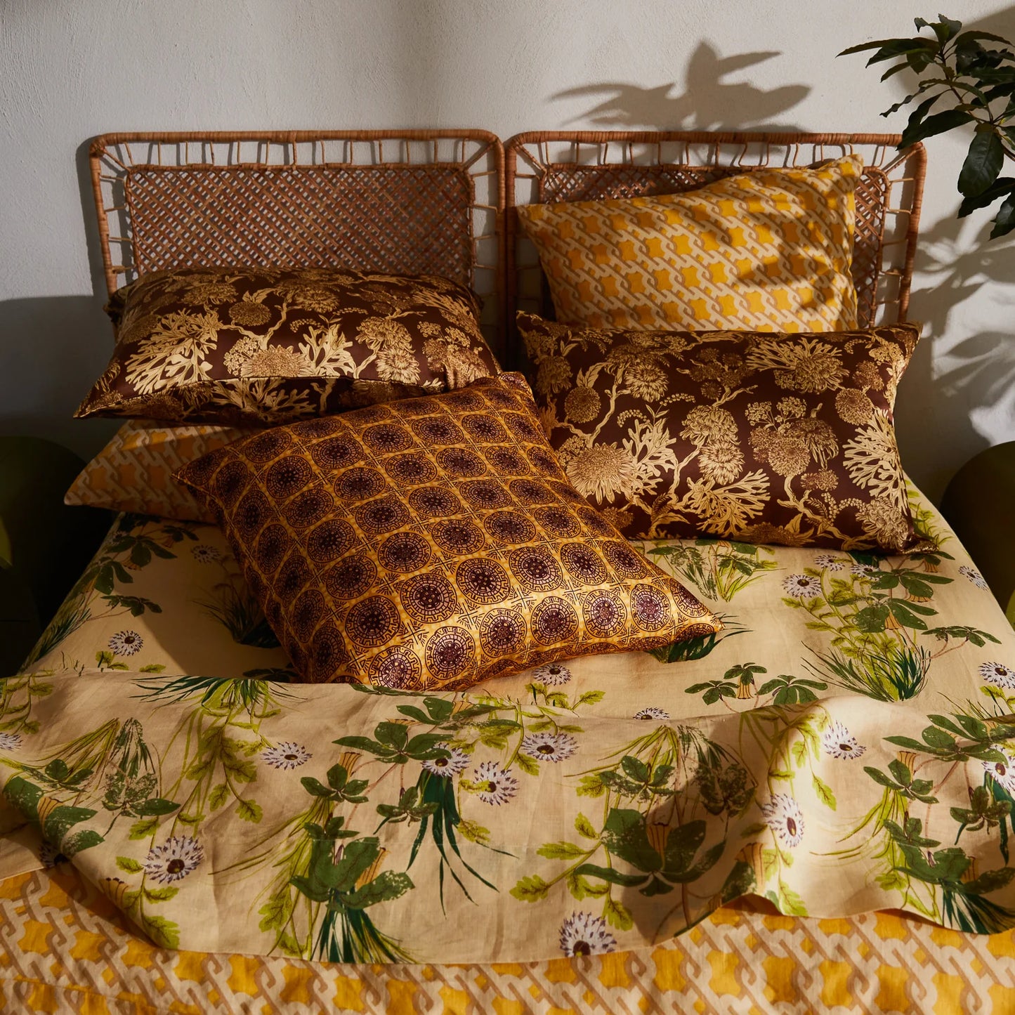 Sage and Clare Silk Pillowcase - Delphine Dolce