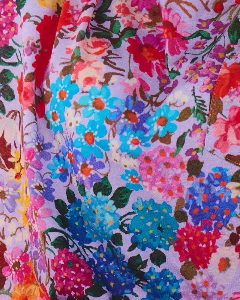 Kip and Co Forever Floral Lilac Nightie