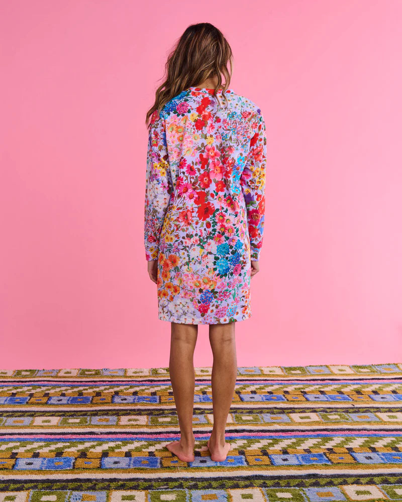 Kip and Co Forever Floral Lilac Nightie