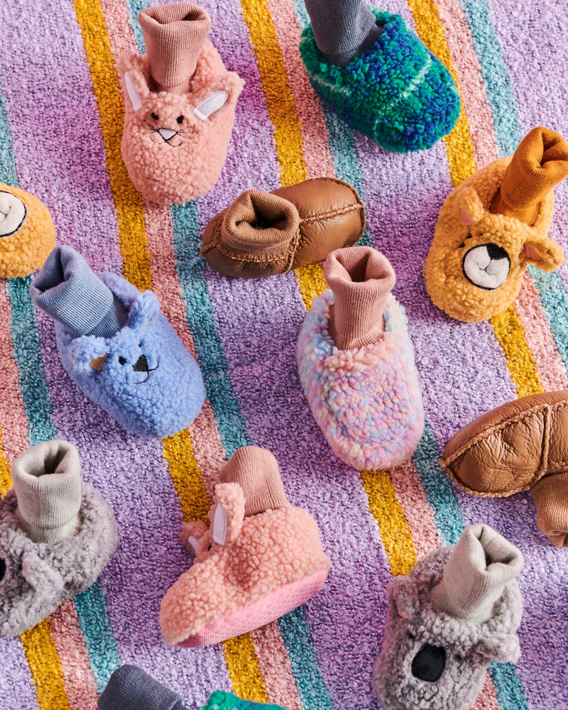 Kip and Co Sherpa Baby Booties - Wilderness