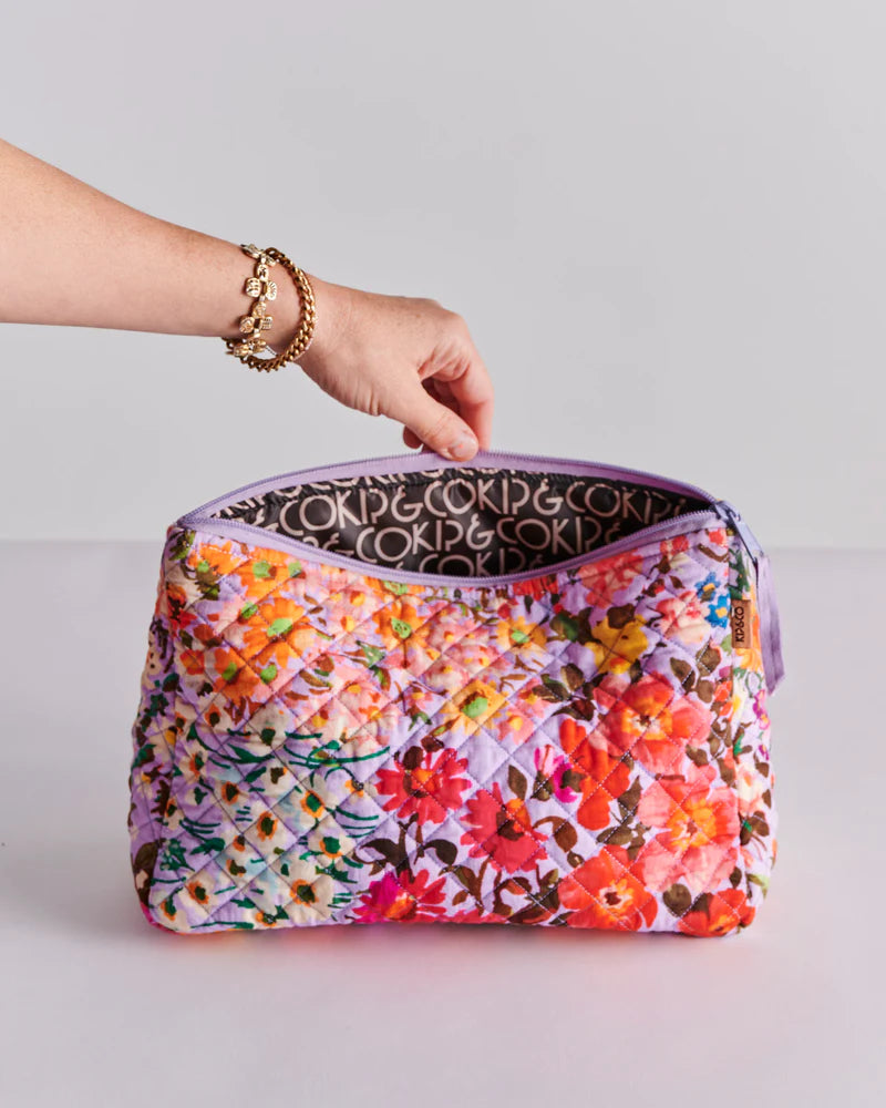 Kip and Co Quilted Toiletry Purse