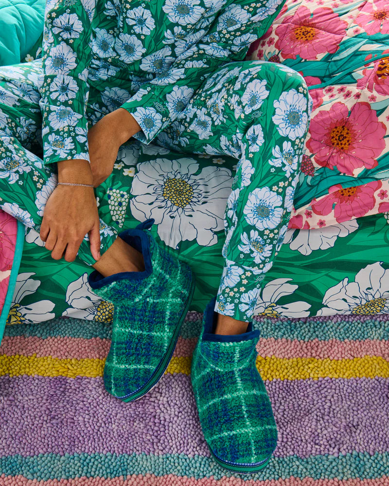 Kip and Co Long Sleeve and Slouch Pant Pyjamas - Tumbling Flowers