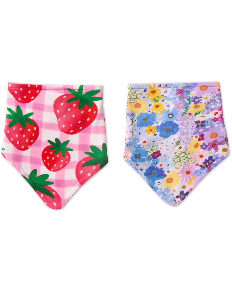 Kip and Co Baby Dribble Bib Set - various designs