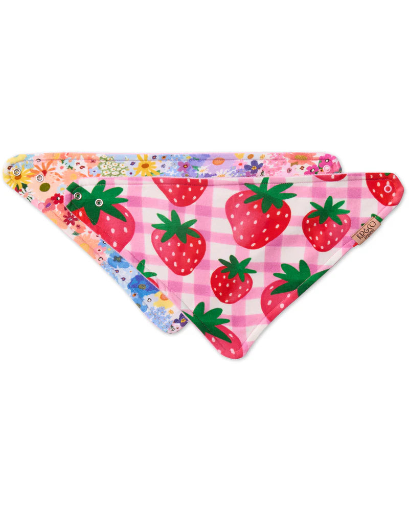 Kip and Co Baby Dribble Bib Set - various designs